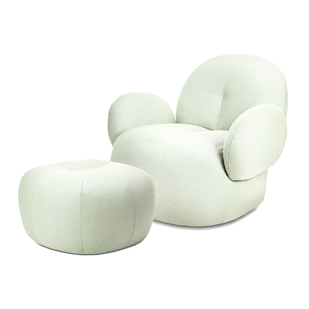 Nana Love Seat Petite inkl. Pouf - Lopi Bud 