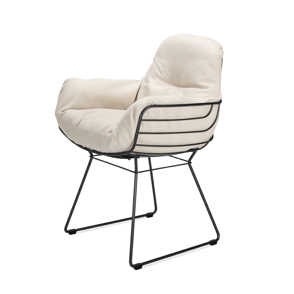  Leyasol Armchair High Stoff Lopi Antique 