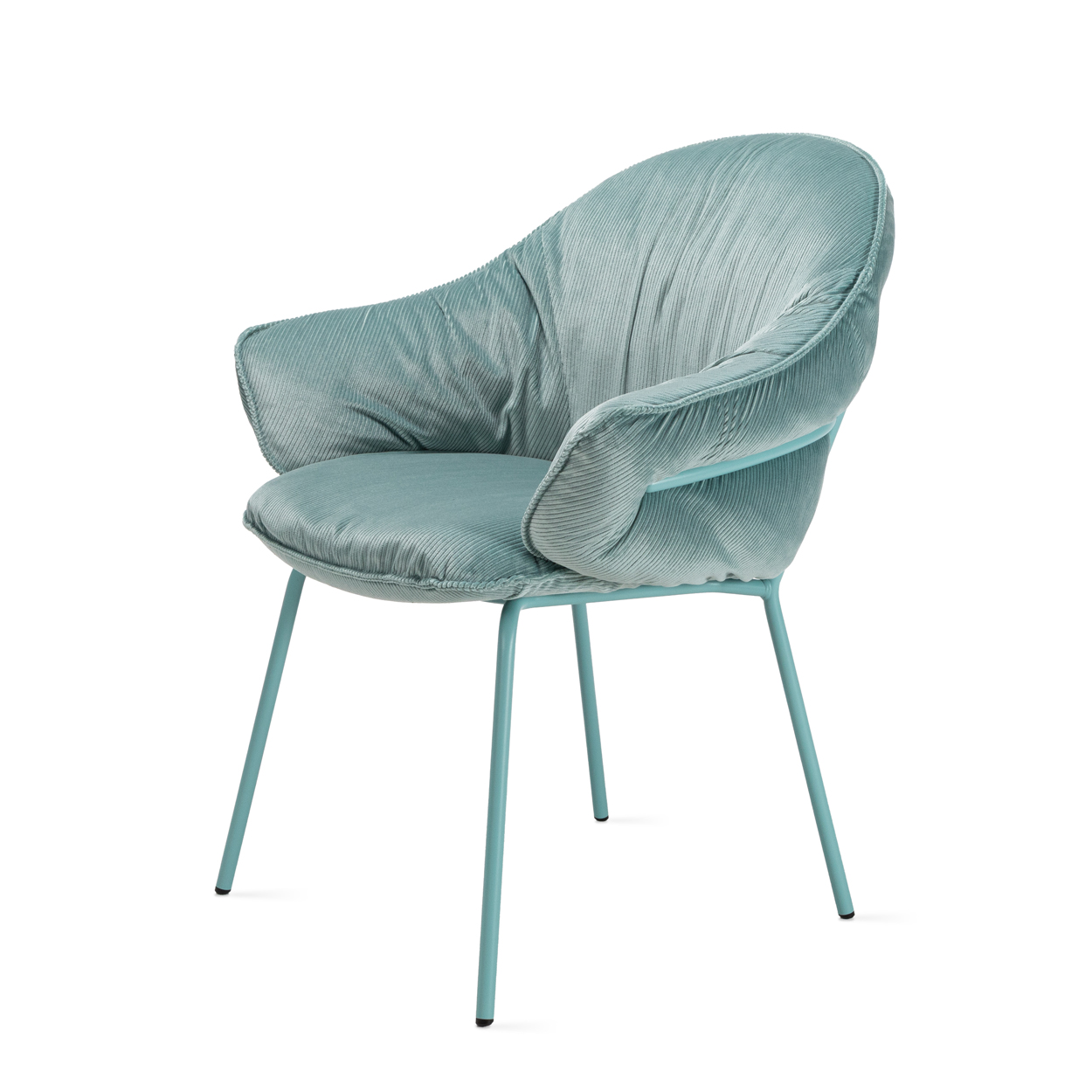 Marie Armchair - Stoff Riga Celadon