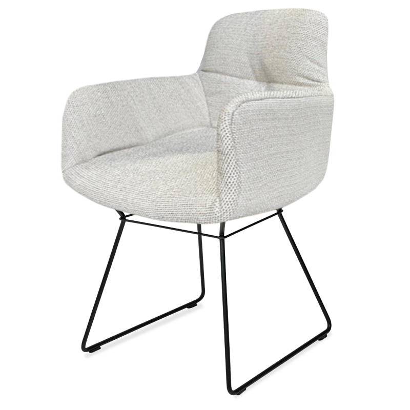 Leya Armchair High - Stoff Safire 07