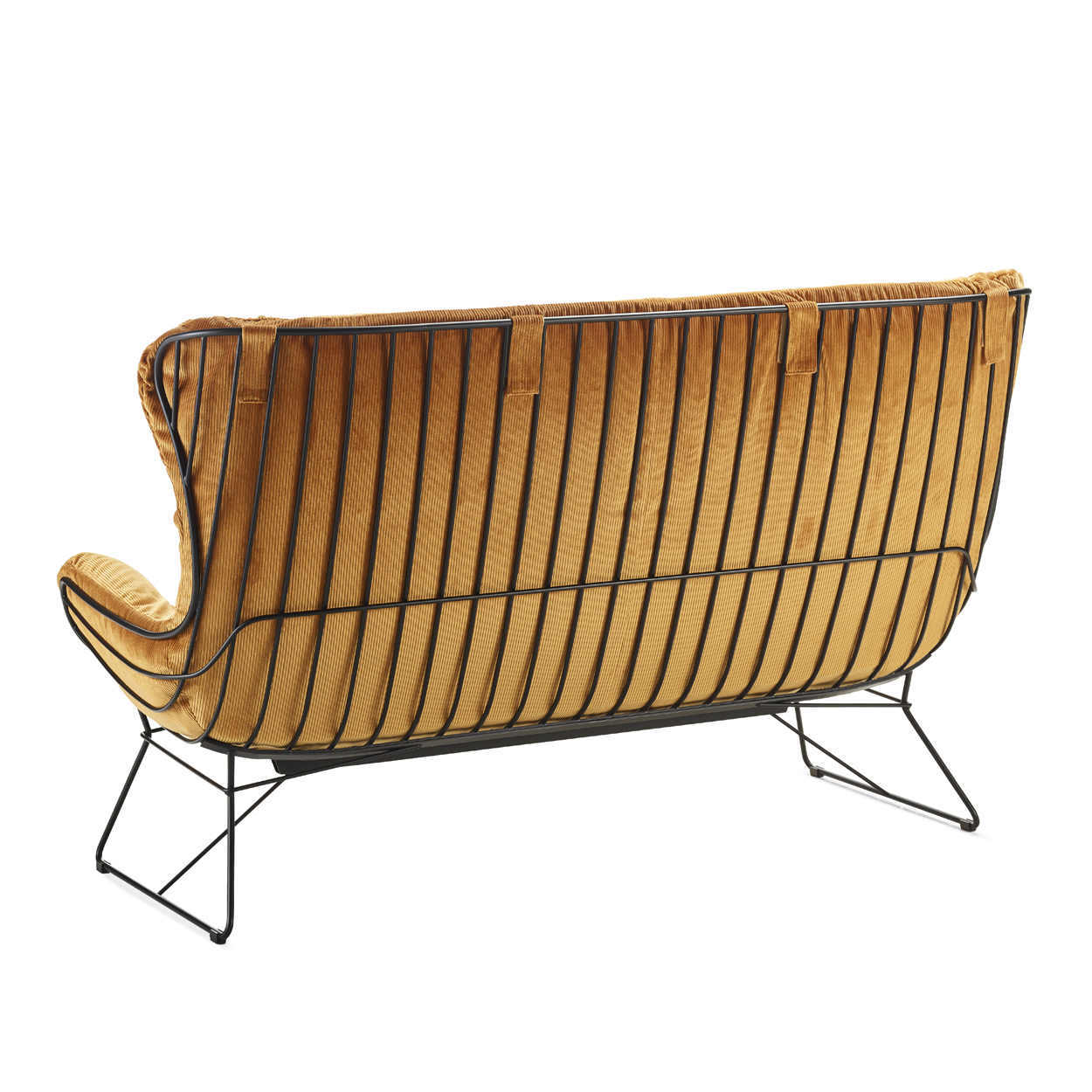 Leyasol Wingback Couch 160cm - Stoff Riga Venitien 02