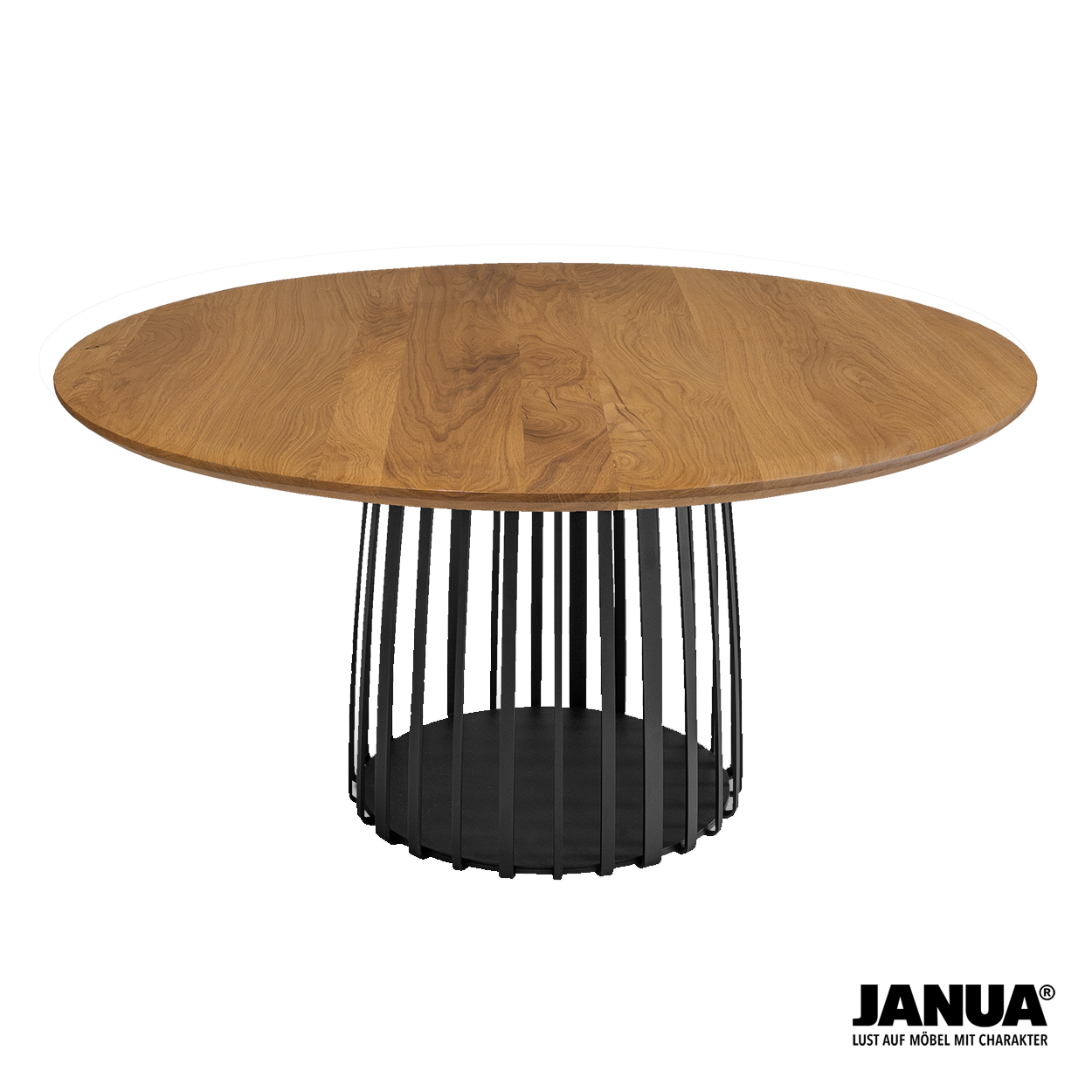 BC 07 Basket Tisch - Eiche natur - rund