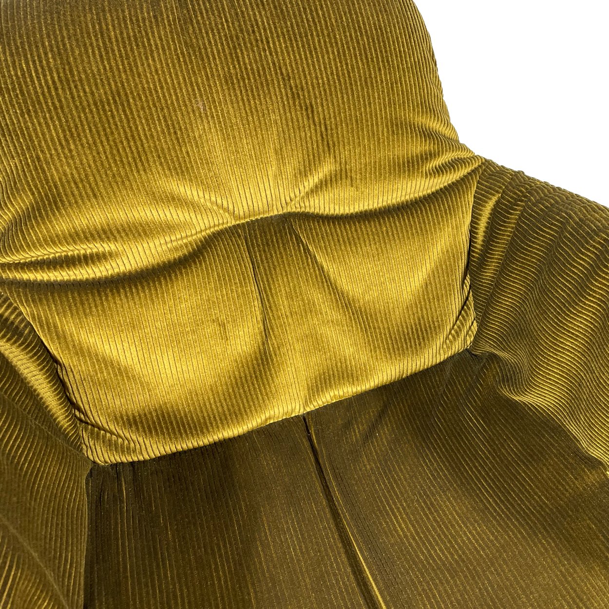 Leya Bezug in senffarbenem Cord, Detail