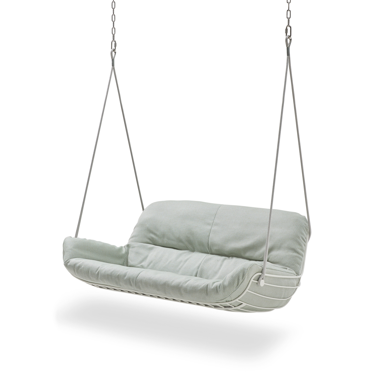 Leyasol Lounge Couch Swing Seat - Lopi Beldi - Gestell weißgrau