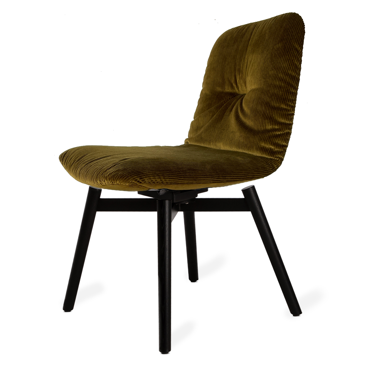 Leya Chair - Stoff Riga kaki