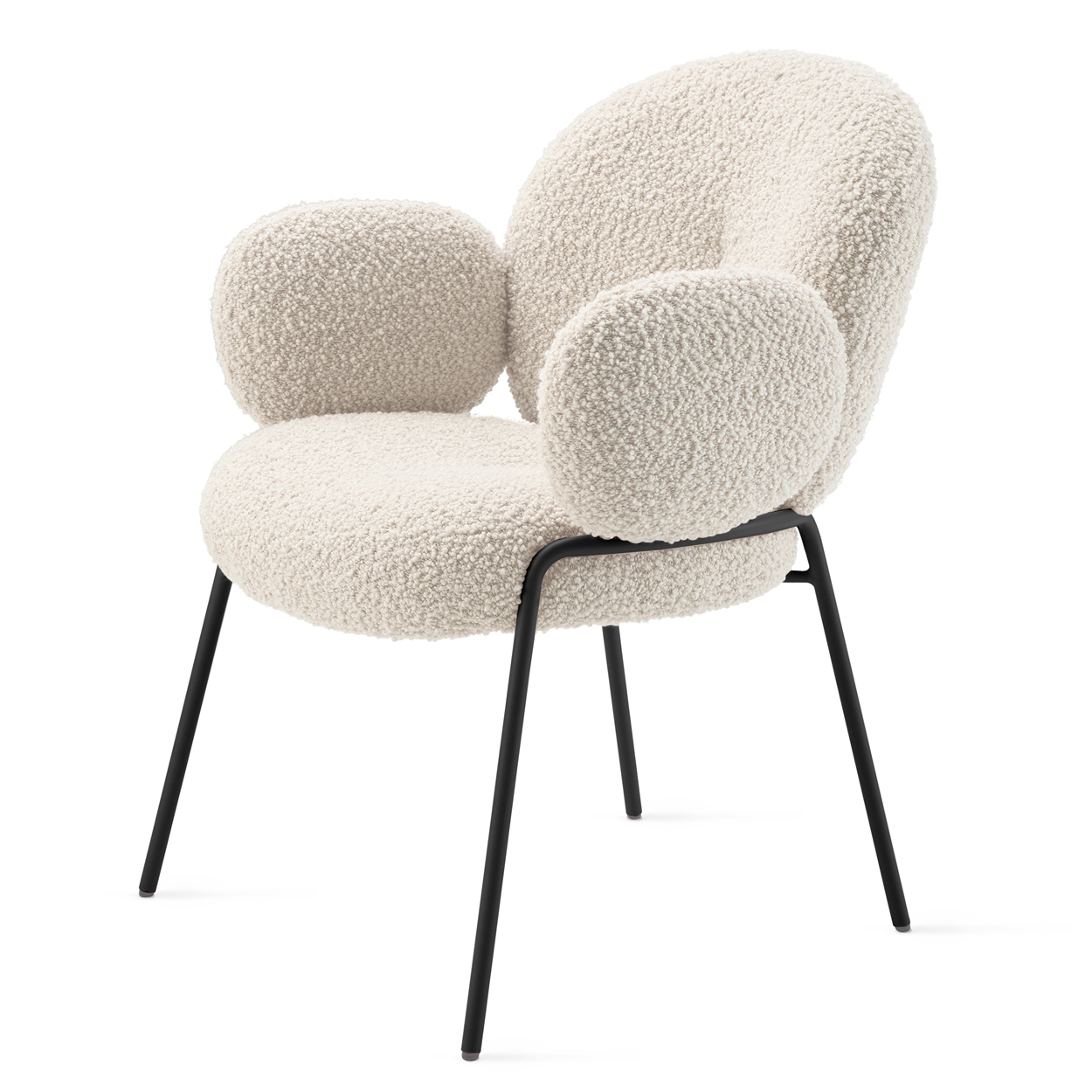 Nana Armchair High Stoff Nimbus 006 Bebris