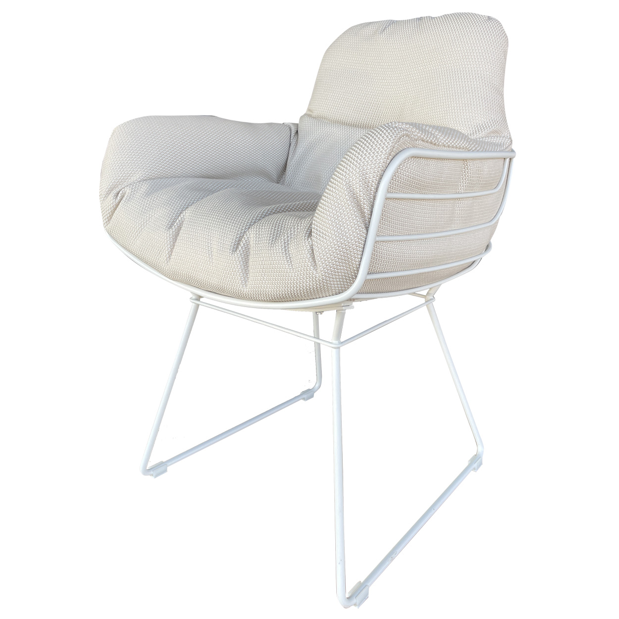  Leyasol Armchair High Stoff Lopi Antique