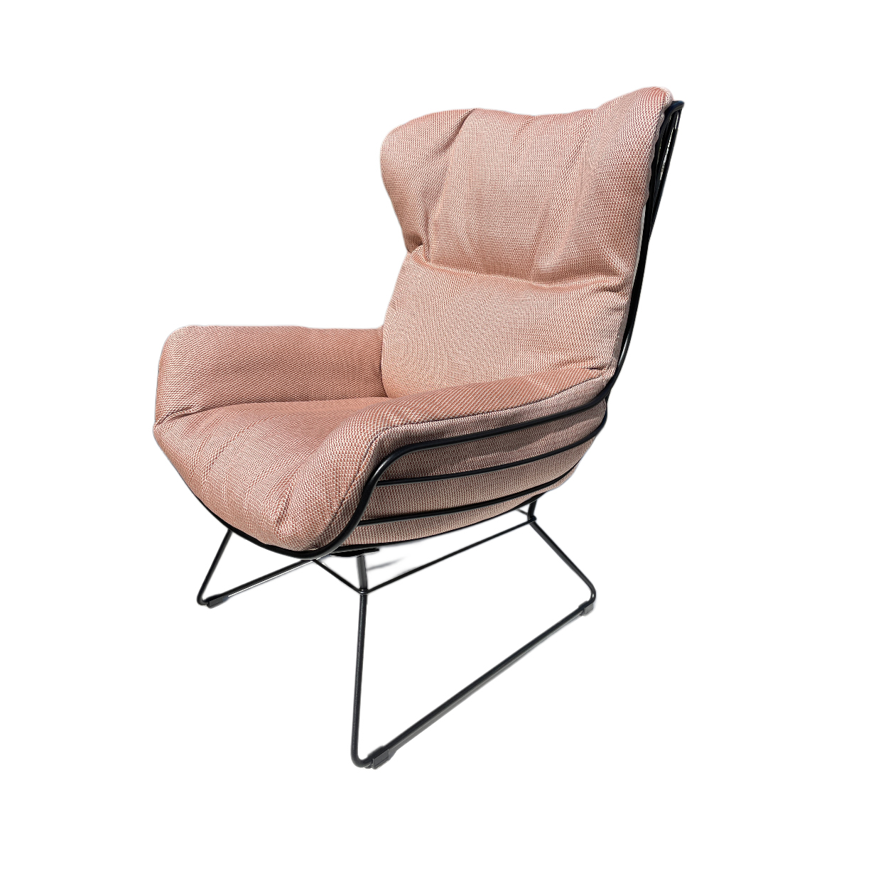 Leyasol Wingback Chair inkl. Hocker - Lopi Fawn