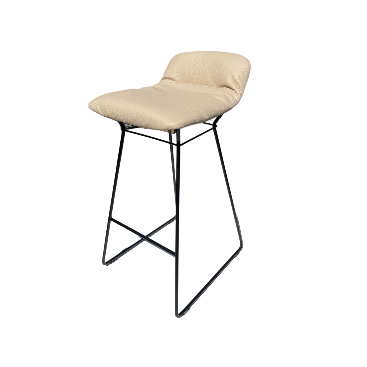 Leya Counterstool Low Leder Cairo angora